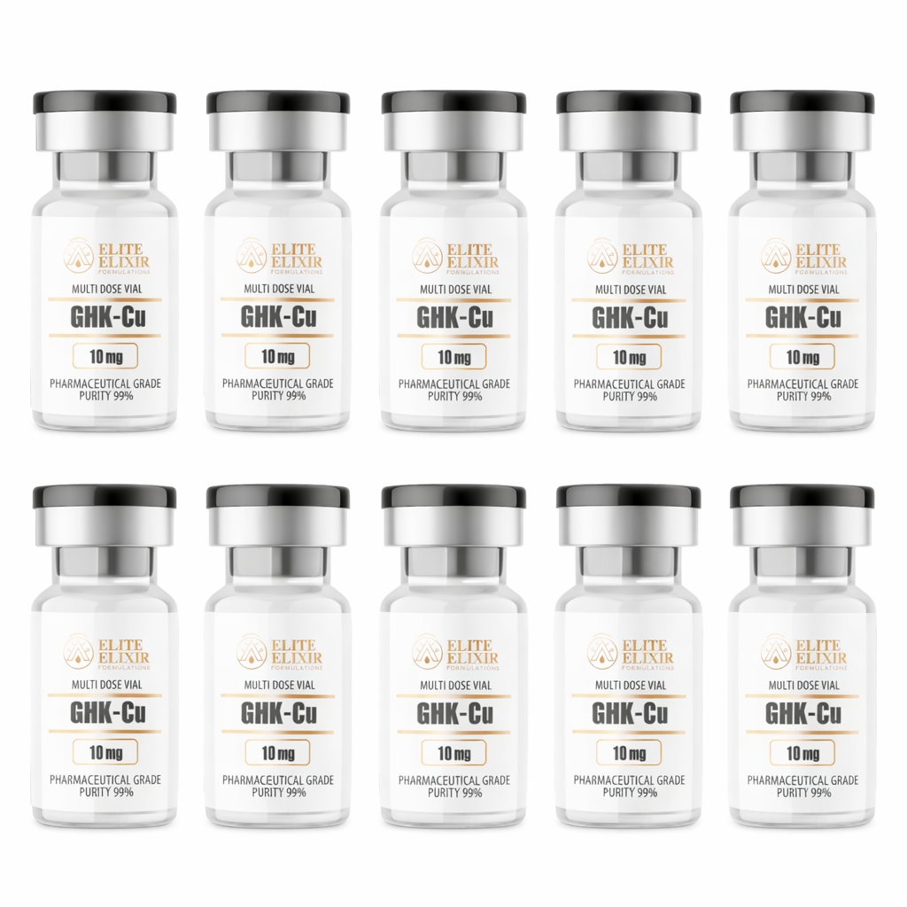 GHK-Cu 10mg Vial - 10 Pack