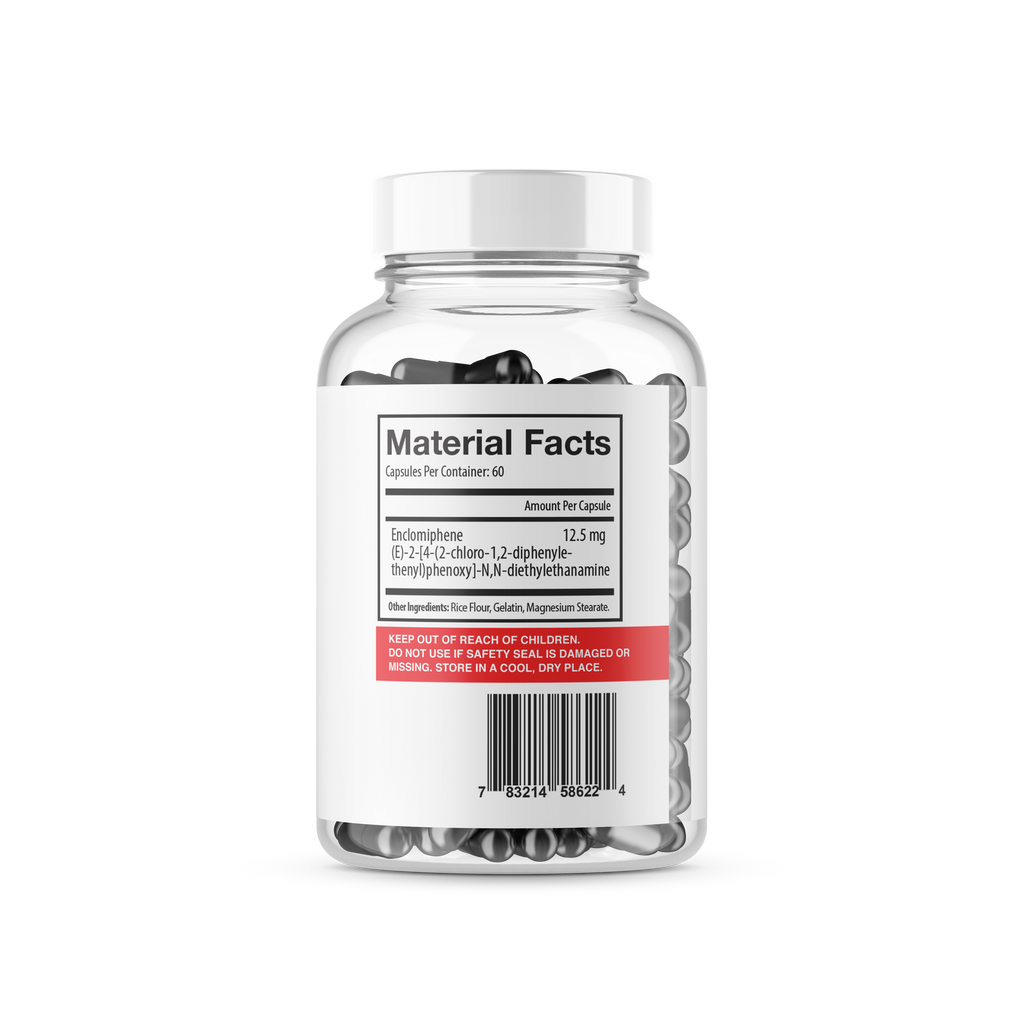 Enclomiphene 12.5mg Capsules (60 ct)