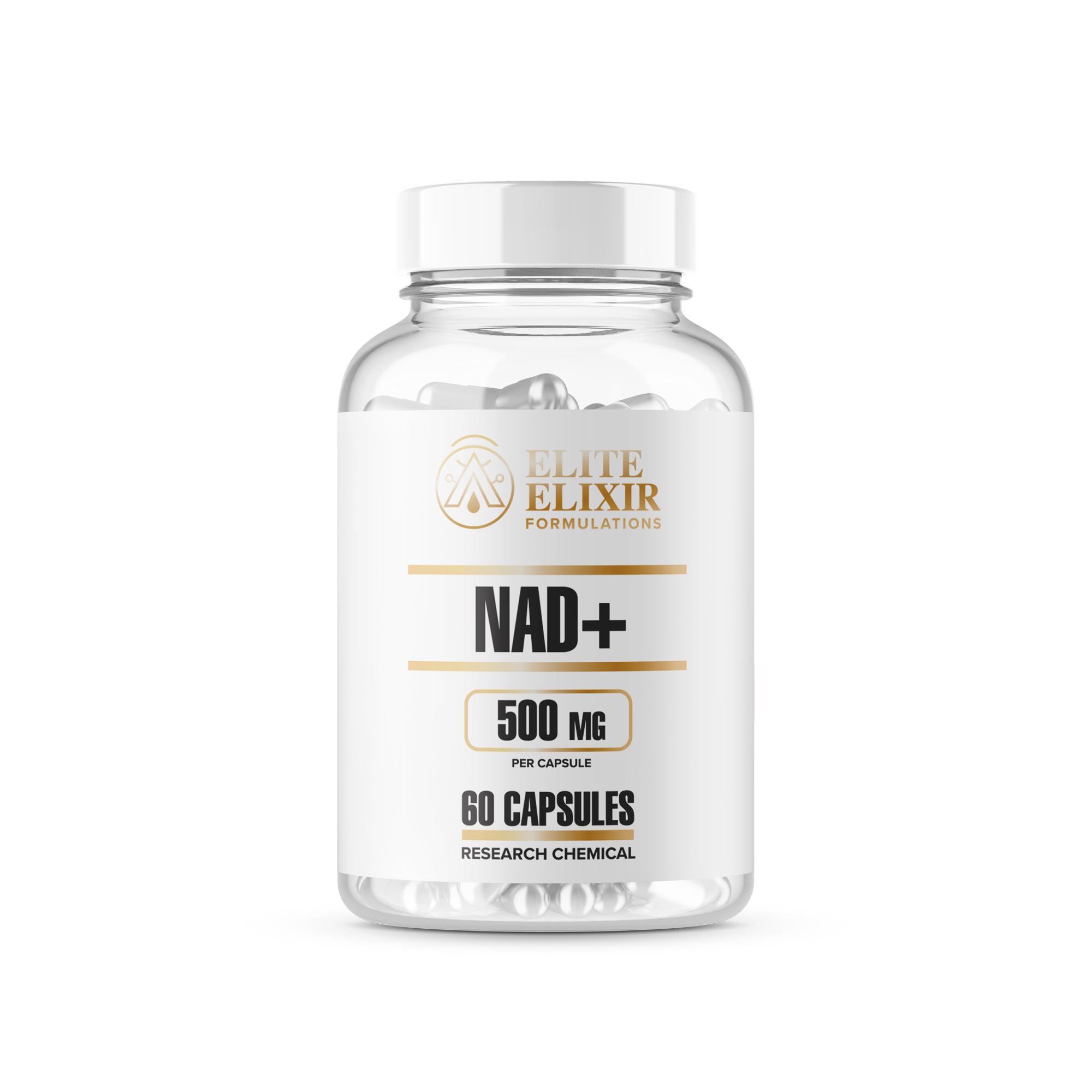 NAD+ 500mg Capsules (60 ct)